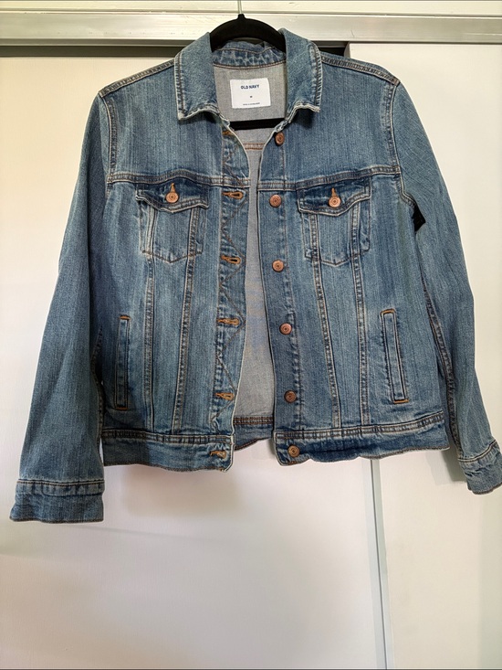 Old Navy Jackets & Blazers - Old Navy Light Blue size Medium Women's Button Front Denim Jean Jacket